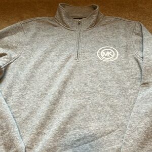 Michael Kors 3/4 zip sweat shirt